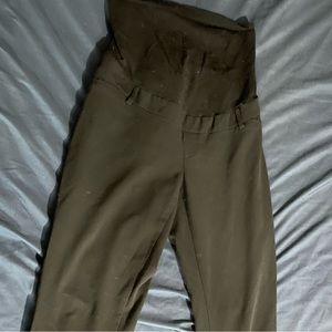 2 pairs maternity Black work pants